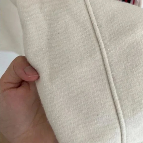 Cream The Iconic Stripe Racer Aritzia Tna Sweatpants [Small] - Picture 6 of 6